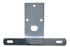 PORTAPLACAS CROMADO CJ #5764216 MODELO 76-86