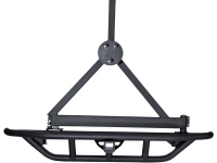 DEFENSA TRASERA CON TIRON Y ENTRADAS PARA GRILLETES TJ #11546.01 MOD. 97-06